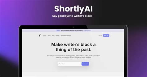 shuley ai|ShortlyAI .